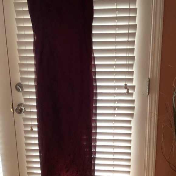 Formal gown with matching wrap - Picture 3 of 7